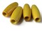 2 Inch Long Large Yellow Wood Tube Beads Vintage Wooden Large Hole Macrame Beads